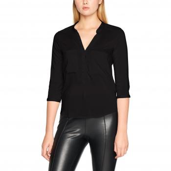 VERO MODA Vmerika Blusa 3/4 para Mujer, Negro, Talla M