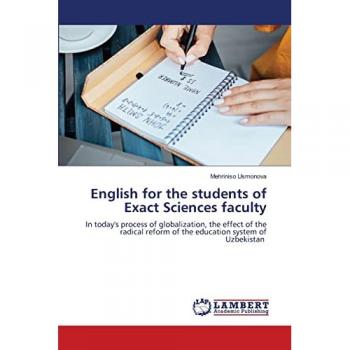 Usmonova, Mehriniso: English for the students of Exact Sciences faculty