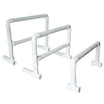PVC Strengthened Training Hurdle – 30 × 60 cm (Unisex, White)