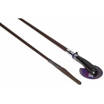 MacTack Brown Show Whip Buffalo Handle C28 24