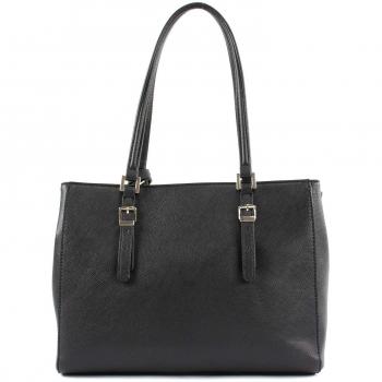 Guess Carys Borsa a spalla Nero 13.5x24x31 cm
