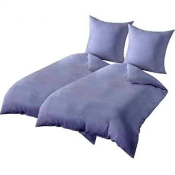 WAVVE Parure 135x200 – Copripiumone Bianco 100% Microfibra + 2 Federe 80x80 cm