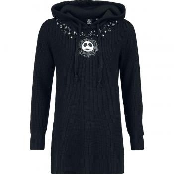 Pull Lune et Étoiles Jack Skellington – Pull Disney Noir Femme S à XXL
