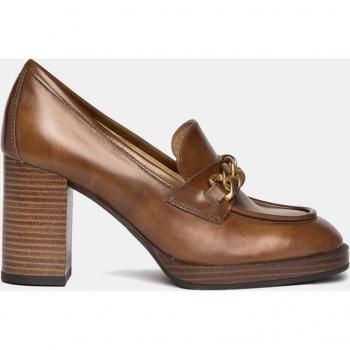 Mocasines de mujer Nero Giardini con detalle de cadena y tacón bloque