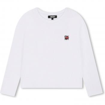 T-Shirt blanc DKNY pour filles 6 ans