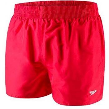 Speedo Herren Kurzschnur‑Wassershort „Fitted Leisure“ – 13 Zoll, Rot, XS