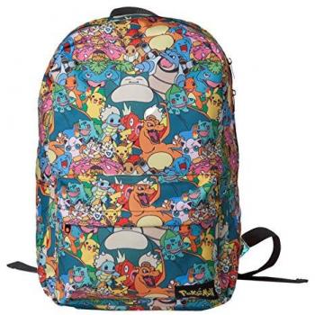 POKEMON All-over Characters Print Backpack, Multi-Colour