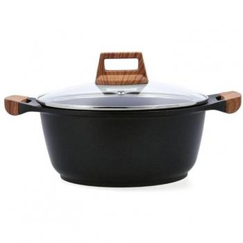 Casseruola multiuso QUID CARBON CASH 24 cm, rivestimento alluminio