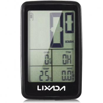 Lixada Wireless Bike Speedometer with Temperature