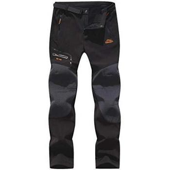 Trekking pants BenBoy 4M nero impermeabile e caldo per uomo