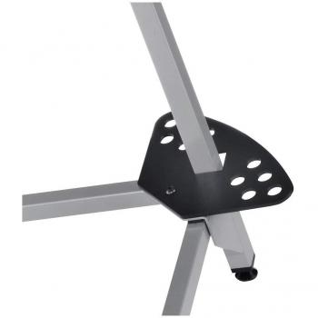 Ergonomische Tiefschwarze Fußauflage mit ErgoPlus 3000 und RAL 9005 Farbe
