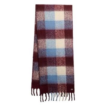 Superdry Red Check Patterned Scarf – Port Edition