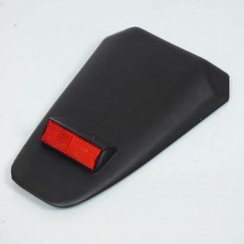 Bavette arrière noire pour MBK 50 Booster et Yamaha 50 BWS (1998-2003)