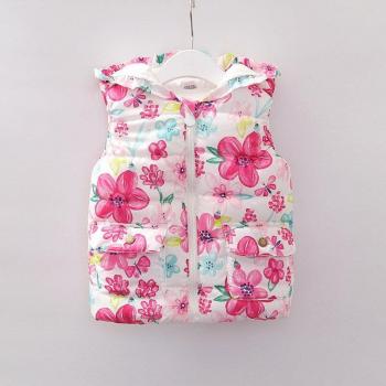 Autumn Chic Cotton Vests for Little Girls