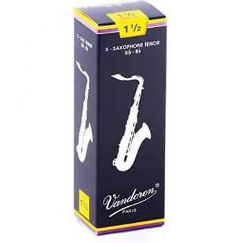 Vandoren Classic Tenor Sax Reeds 1.5 Box of 5 Classic