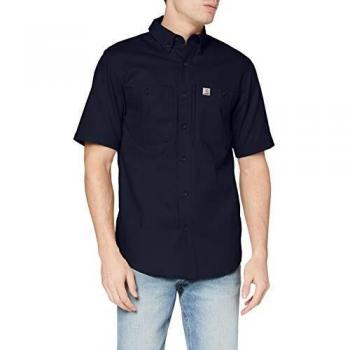 Camiseta Carhartt Rugged Profesional de Manga Corta para Hombre, Azul
