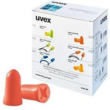 Uvex Bouchons d'Oreilles 200 Paires Orange
