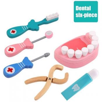 Kids Wooden Medical Playset