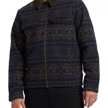 Billabong Barlow Sherpa Jacke Herren Dunkelbraun