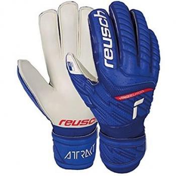Torwart-Handschoß Reusch Attrakt Grip 9,5 (Unisex) – Deep Blue/Weiß