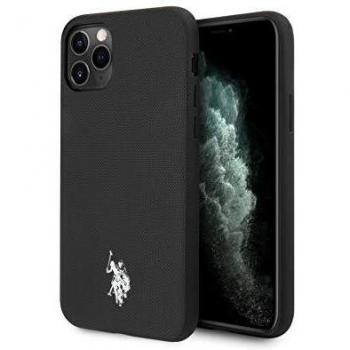 Cover for iPhone 11 Pro Max with U.S Polo Type Collection logo in black color