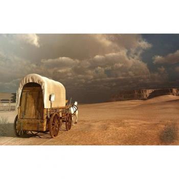 Papermoon Wandbild Western Abenteuer