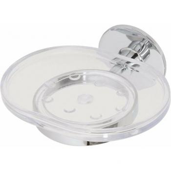 Porta sapone da parete Idea in cromall e abs