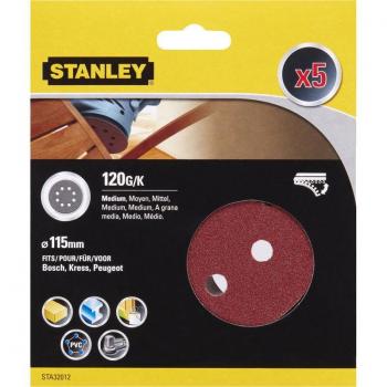 Disques Piranha Stanley 120 Grains pour Rotorbital