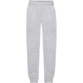 Fruit of the Loom Premium Heather Jogging Bottoms for Kids