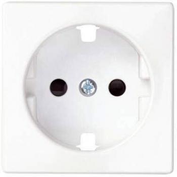 Tapa para base enchufe Schuko Simon 82 Blanco