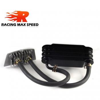 Conjunto Radiador de Aceite Universal – 158 mm, Negro SO-07 (Motocicletas)
