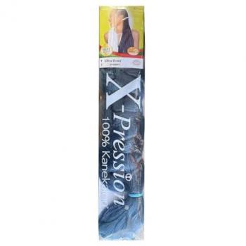 Cabello artificial X‑Pression Stormy Azul
