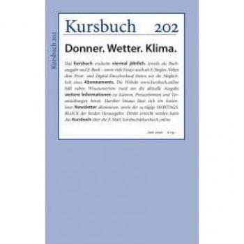 Kursbuch 202: Donner. Wetter. Klima.