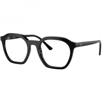 Ray-Ban RX7238 Alice 2000 Gafas Recetadas para Hombre Negras con lentes de prescripción y armazón negro