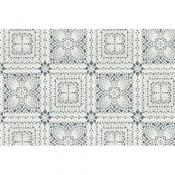Kit de dentelle blanche : 20 disques, taille 9 x140 cm