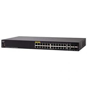 Cisco SF350-24MP 10/100 Managed Layer 2/Layer 3 PoE+ Gigabit Ethernet Switch