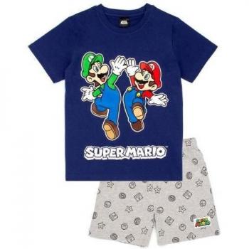 Tessuto Soft Pigiama Super Mario 6587
