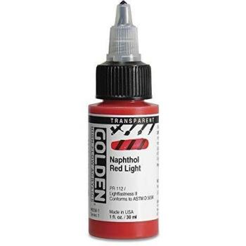 Golden High Flow 30ml Transparent Naphthol Red Light