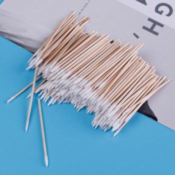 Hisopos de algodón para cejas y maquillaje, 300 unidades