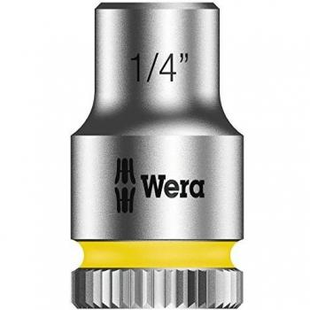 Sturdy and Durable Wera Zyklop 1/4 Drive Hexagonal Socket Imperial for Heavy Duty Use