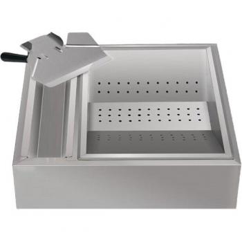Réservoir de contrôle d’huile de frites en acier inoxydable