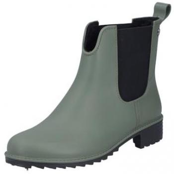 Rieker Schlupfboots für Damen, Gummistiefelette in Grün