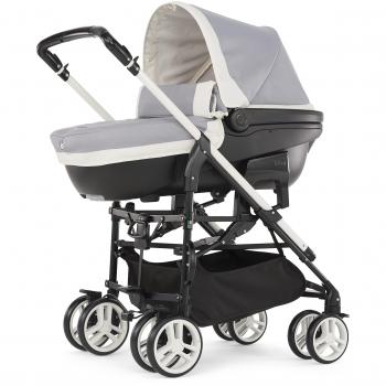 Grau: Chicco My City Trio mit Kit Car