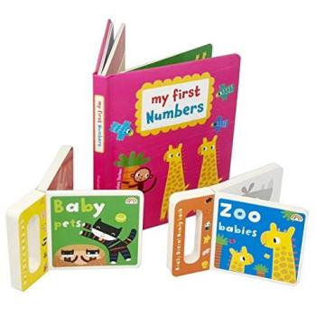 Really Decent Books ltd My First Numbers Collection Zoo Babies & Baby Pets Board Book Set