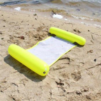 Doppelzweck-Schwimmsofa mit Rückenlehne und Netz