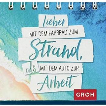 Groh Redaktionsteam Lieber Mit Dem Fahrrad Zum Strand, Als Mit Dem Auto Zur Arbeit