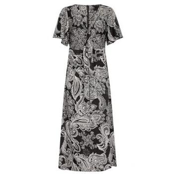Dreimaster Damen Kleid Schwarz L