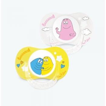 Sucette Anatomique Luc et Léa Barbapapa 0-6 Mois