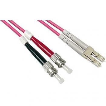Cavo Fibra Ottica Duplex OM4 50/125 LC a ST 3 m
