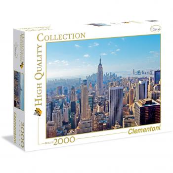 Puzzle „New York“ 2000 Stück – Clementoni 32544, buntes Geschicklichkeitsspiel ab 9 Jahren